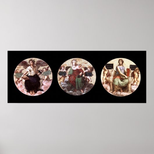 詩、神学、哲学 ポスター (正面)