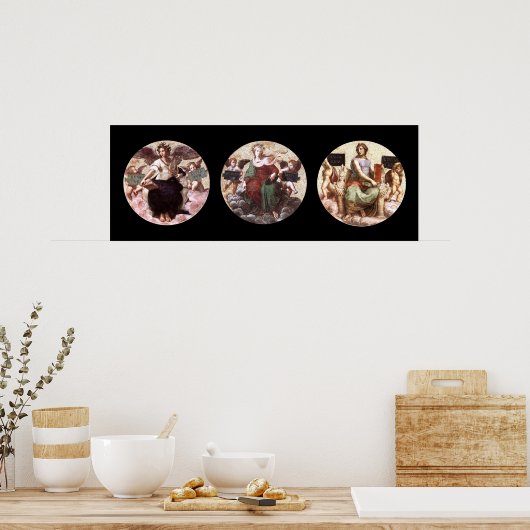 詩、神学、哲学 ポスター (キッチン)