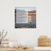 詩 – 静止する ポスター (キッチン)