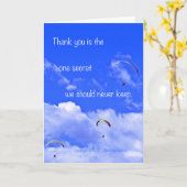 詩#2日傘：秘密なし カード (黄色い花)