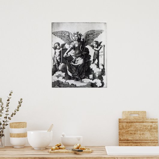 詩， c.1515#詩# ポスター (キッチン)