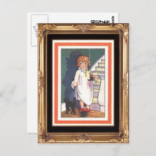 詮策のハロウィン ポストカード (正面/裏面)