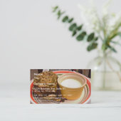 詰まったなアーティチョーク 名刺 (スタンド正面)