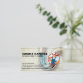 詰まったシンク配管 | プラム 名刺 (スタンド正面)