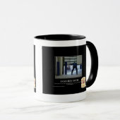 詰まったドア マグカップ (正面右)