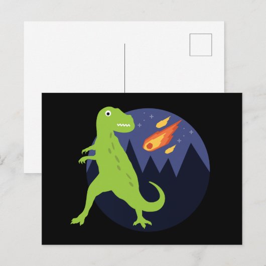 詰まった隕石 ポストカード (正面/裏面)