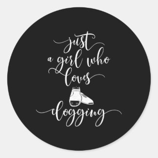 詰まりが大好きな人だけの詰まり踊り ラウンドシール