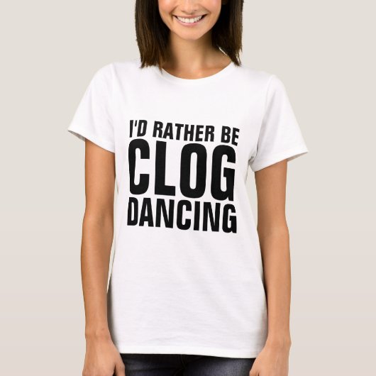 詰まり詰まり踊りTシャツ Tシャツ (正面)
