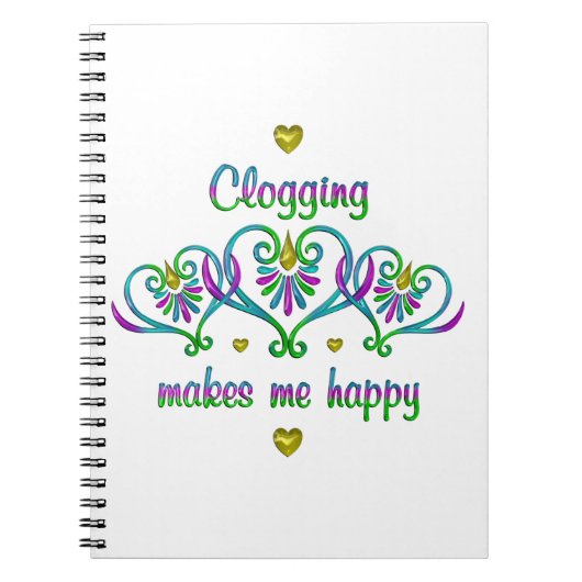 詰まると嬉しい ノートブック (正面)