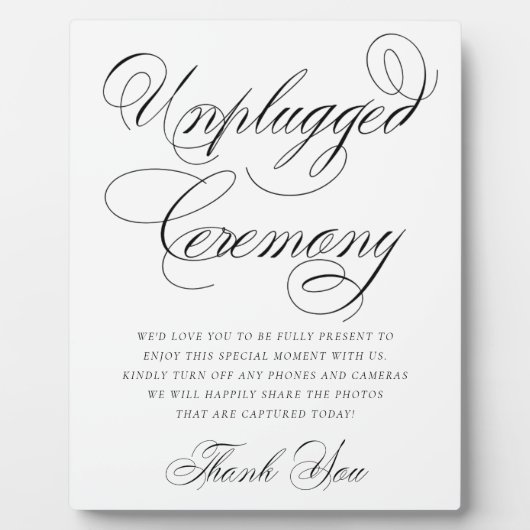 詰めエレガント外し式黒書道 フォトプラーク (正面)