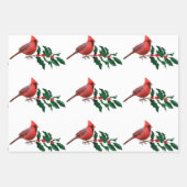 詰め合わせクリスマス包装紙3フラットシート ラッピングペーパーシート (正面3)