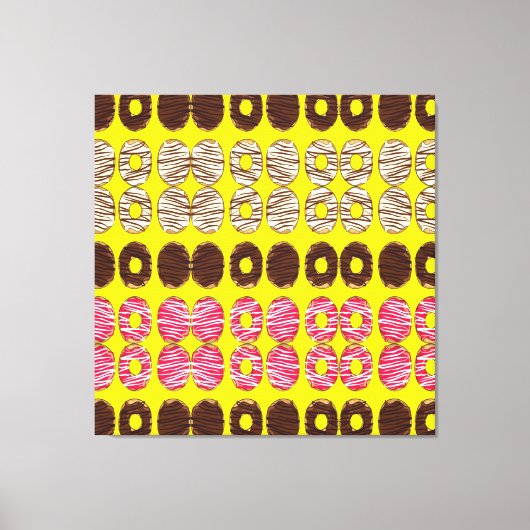 詰め合わせドーナツ2A キャンバスプリント (正面)