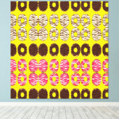 詰め合わせドーナツ2A キャンバスプリント (インサイチュ (ウッドフロア))