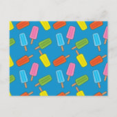 詰め合わカラフルれたポプシクルパターン ポストカード (正面)