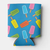 詰め合わカラフルれたポプシクルパターン 缶クーラー (正面)