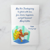 詰め物を始めよう！ サンキューカード (内部)