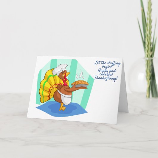 詰め物を始めよう！ サンキューカード (正面)