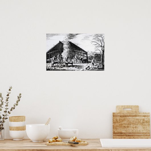 詰め物 ポスター (キッチン)