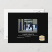 詰め込まれたドア ポストカード (正面/裏面)