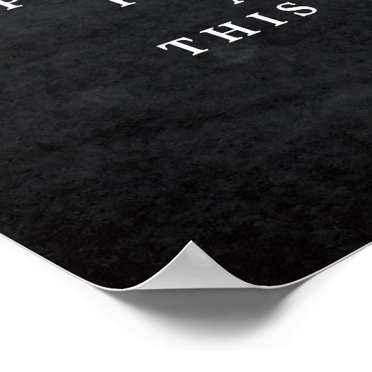 詰め込ま結婚されていない式のサインが燃え立つフローラ ポスター (角)