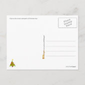 詰め込みクリスマスストッキング シーズンポストカード (裏面)