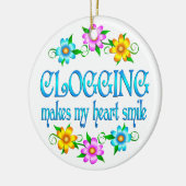 詰るスマイル セラミックオーナメント (左)