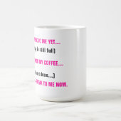 話さないで下さい私に…. コーヒーマグカップ (中央)