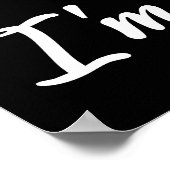 話しかけるな!私は編み物 ポスター (角)