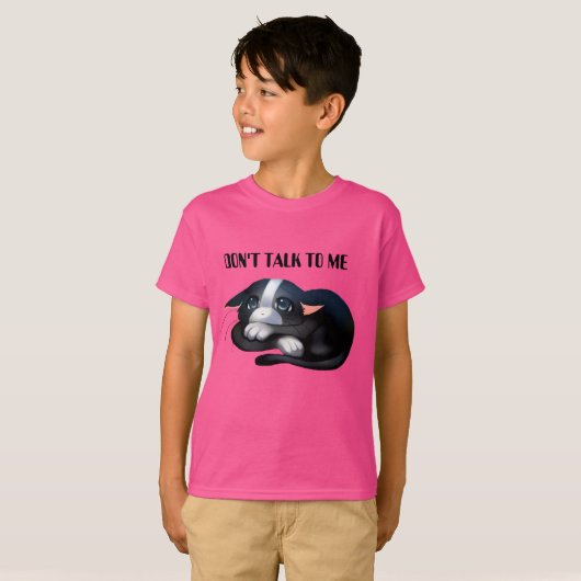 話しかけるな Tシャツ (正面フル)