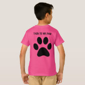 話しかけるな Tシャツ (裏面フル)