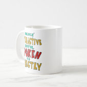 話しかけるまでとても無口 コーヒーマグカップ (正面左)