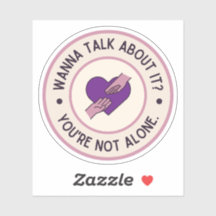 話したい？紫のメンタルヘルス