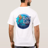 話して下さいクジラ(前部)を Tシャツ (裏面)