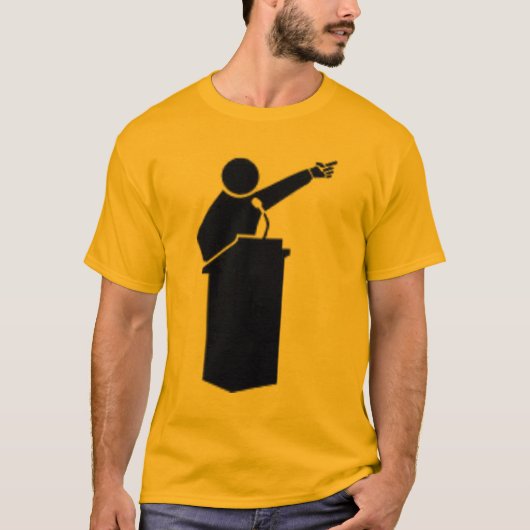 話して下さい Tシャツ (正面)