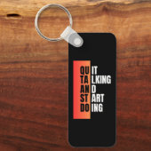 話しやめて始める キーホルダー (正面)