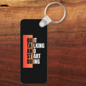 話しやめて始める キーホルダー (裏面)