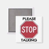 話しストップてくれ マグネット (正面/裏面)