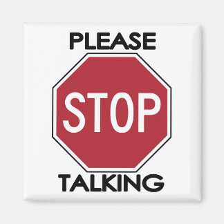 話しストップてくれ マグネット