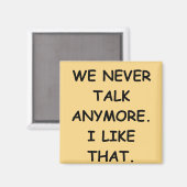 話し合いはしない マグネット (正面/裏面)