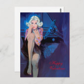 話し合うのはがき/招待状 ポストカード (正面/裏面)