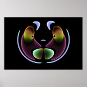 話し合う顔 ポスター (正面)