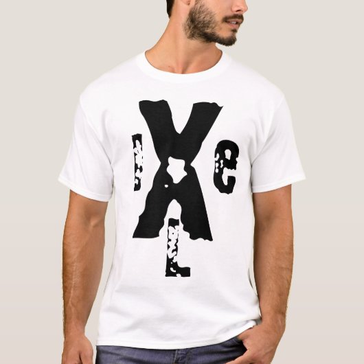 話し手の"X-Ile"のロゴのTシャツ Tシャツ (正面)