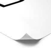 話し方が少ない踊り ポスター (角)