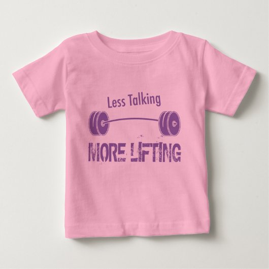 話し方が少なく、持ち上げ効果が高い ベビーTシャツ (正面)