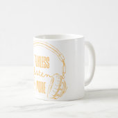 話し方が聞悪い コーヒーマグカップ (正面右)