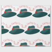 話し方のダービー ラッピングペーパー (フラット)