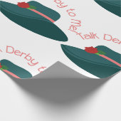 話し方のダービー ラッピングペーパー (角)