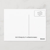 話し方の悪い ポストカード (裏面)