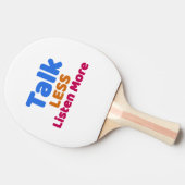 話し方聞が少ない 卓球ラケット (横)