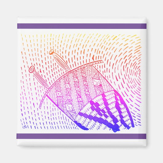 話し蜂 マグネット (正面)